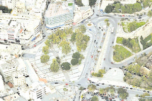 ΑΠΟ ΣΕΠΤΕΜΒΡΙΟ ΤΑ ΕΡΓΑ Εργοτάξιο η πλατεία Ελευθερίας