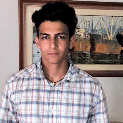 Ο Γιάννης Πολυχρονάκης