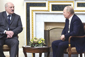 Βλαντιμίρ Πούτιν - Αλεξάντερ Λουκασένκο