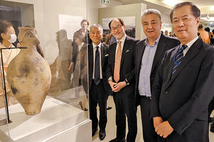 εγκαίνια της έκθεσης «Κειμήλια Ομορφιάς και τους Αρχαιολογικούς Θησαυρούς από την Ιαπωνία»