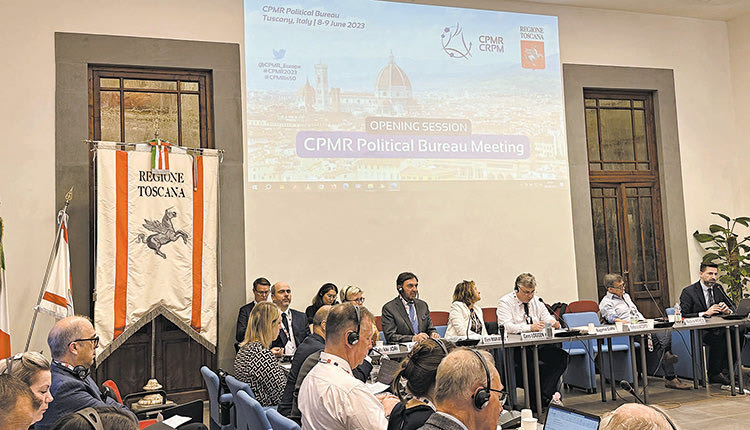 Γιώργος Αλεξάκης στη συνεδρίαση της CRPM
