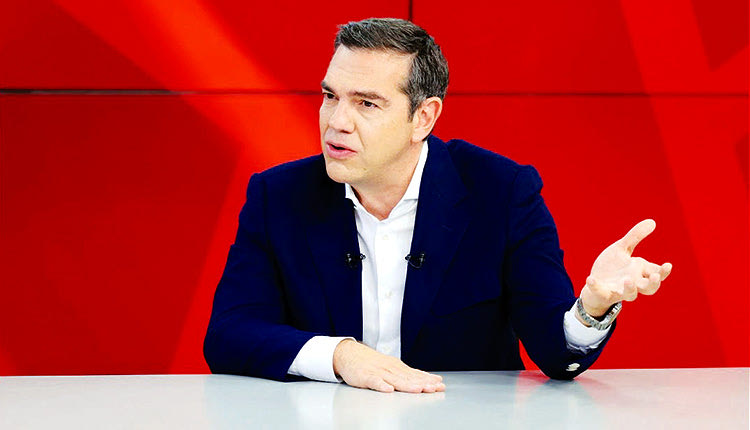 Ο Αλέξης Τσίπρας στη διακαναλική συνέντευξη Τύπου