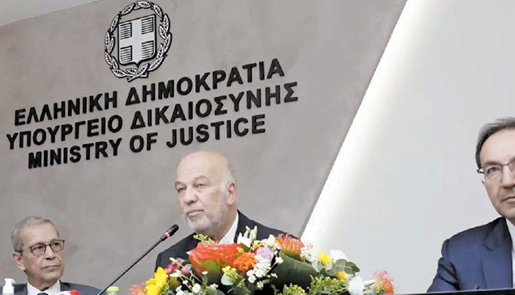 Ο νέος υπουργός Δικαιοσύνης, Γιώργος Φλωρίδης