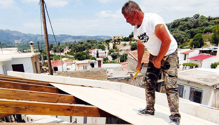 οι εργασίες για τη φάμπρικα Κοκκινίδη