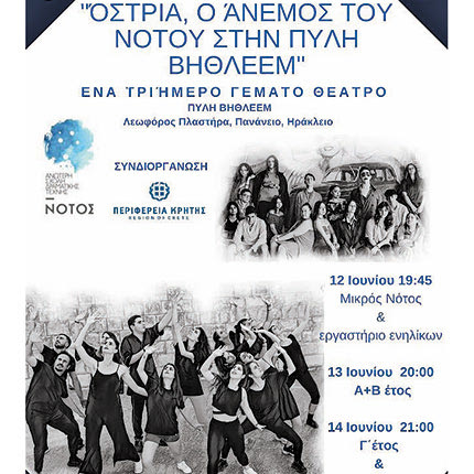 Όστρια, ο άνεμος του Νότου στην Πύλη Βηθλεέμ