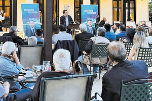 περιοδεία Δημήτρη Μάντζου στα Χανιά