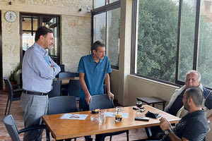 Σε οικισμούς του Ηρακλείου ο Γιώργος Αλεξάκης