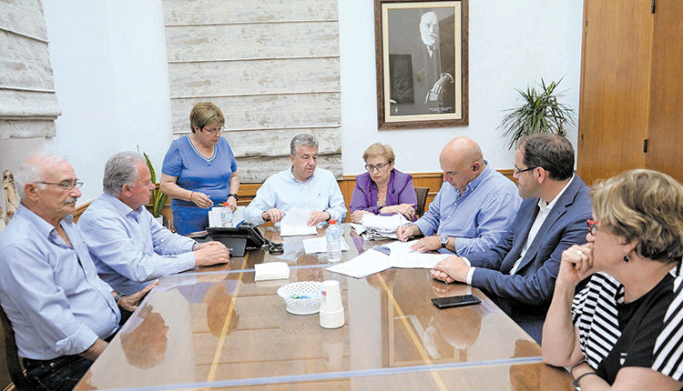 Σύμβαση για τον δρόμο Ανωγείων