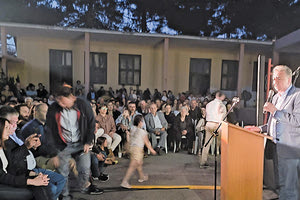 Τίμησαν τον Σταύρο Αρναουτάκη στο Δημοτικό σχολείο Κουνάβων