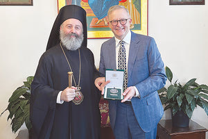 Με τιμές Αρχηγού Κράτους η υποδοχή του Οικουμενικού Πατριάρχη στην Αυστραλία το 2024