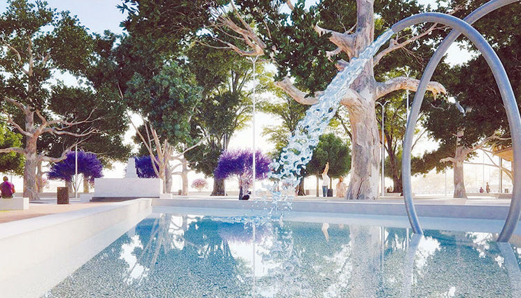 Νέες φυτεύσεις και υγρό στοιχείοπεριλαμβάνει η νέα πλατεία Ελευθερίας 