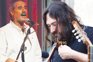 Ο Βασίλης Σταυρακάκης και ο Ιάκωβος Πατεράκης στον Πατσίδερο