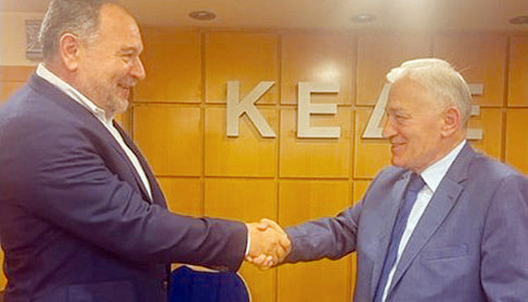 ΚΕΔΕ: Συνεχάρη τον νέο πρόεδρο ο Γ. Κουράκης