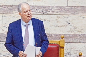 Ο κ. Τασούλας επανεξελέγη πρόεδρος της Βουλής με 249 ψήφους