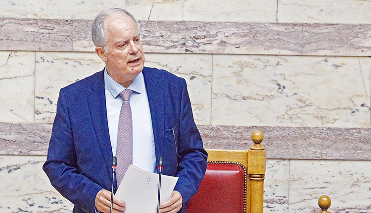 Ο κ. Τασούλας επανεξελέγη πρόεδρος της Βουλής με 249 ψήφους