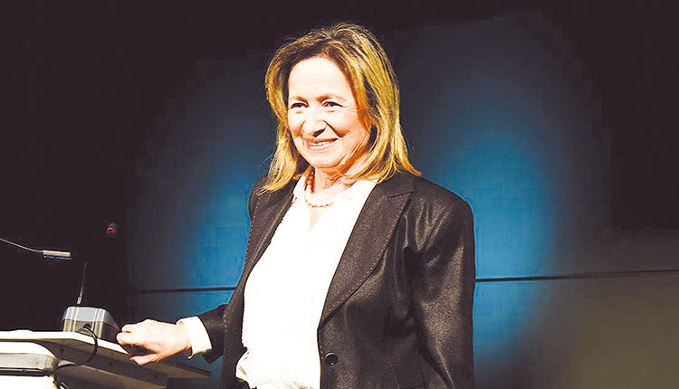 Η κ. Ευαγγελία Σχοιναράκη-Ηλιάκη
