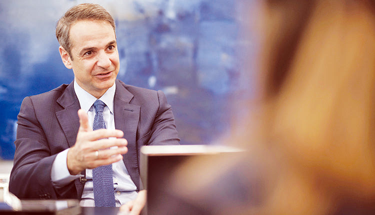Ο κ. Μητσοτάκης αναφέρθηκε στη βελτίωση των οικονομικών διεκτών της Ελλάδας