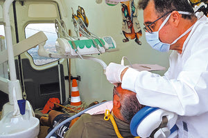 Στους ακρίτες της Γαύδου βρέθηκε η Κινητή Οδοντιατρική Μονάδα της Περιφέρειας Κρήτης