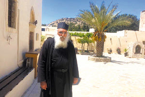 Ο ηγούμενος της Μονής Οδηγητρίας Παρθένιος