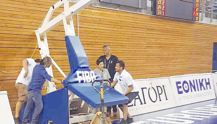 Πρόβλημα στις μπασκέτες από τον Τούρκο Γιγκίτογλου