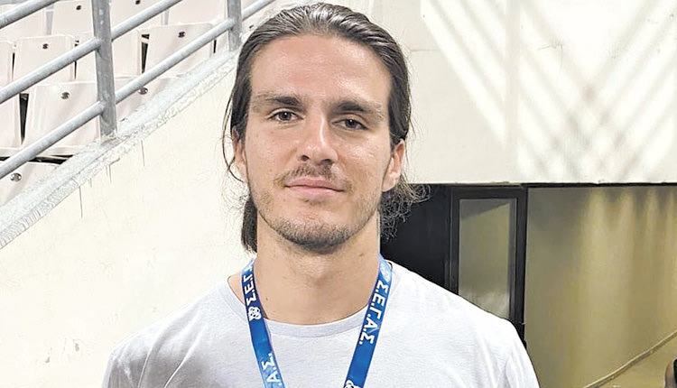 Ο Κολέτσι της ΓΕΗ που η επίδοσή του στον ακοντισμό του  
έδωσε τη δεύτερη θέση στα Κ23