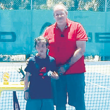 Ο Ηρακλής Χρηστάκης που ήρθε 4ος στο πανελλήνιο