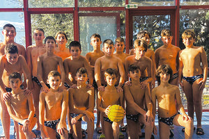 Η ομάδα μίνι παίδων της ακαδημίας Ηρακλείου