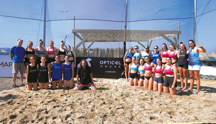 Tουρνουά Beach Volleyball των αναπτυξιακών κατηγοριών Κ17 και Κ19 πραγματοποιήθηκε προ ημερών