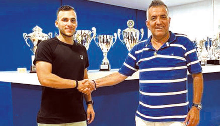 Ο Μπάμπης με τον κ. Σφακιανό