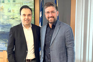 Ο ψηφιακός μετασχηματισμός και τα οικοσυστήματα καινοτομίας τέθηκαν στο επίκεντρο της συνάντησης που είχε στην Αθήνα ο δήμαρχος Μαλεβιζίου Μ. Μποκέας με τον υπουργό Ψηφιακής Διακυβέρνησης Δημήτρη Παπαστεργίου.