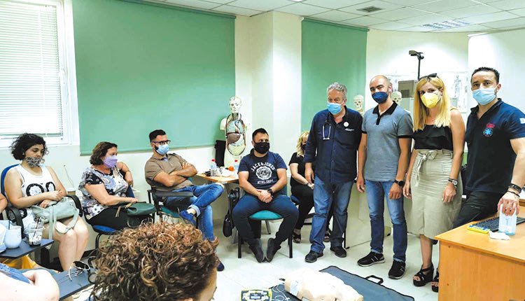 Σεμινάριο πρώτων βοηθειών σε παιδιά στον Δήμο Μαλεβιζίου