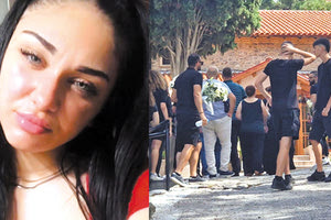 Θρήνος στην κηδεία της 16χρονης
