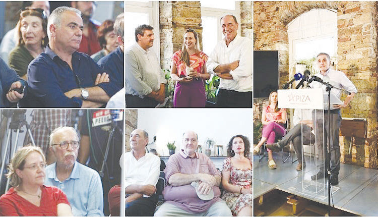 Πολλά στελέχη δίπλα στον Τσακαλώτο