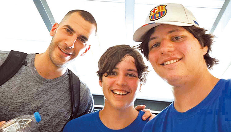 Ο Λευτέρης Μποχωρίδης στο Summer Camp του Ερασιτέχνη ΟΦΗ