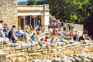 Έκλεισε ο αρχαιολογικός χώρος της Κνωσού λόγω καύσωνα