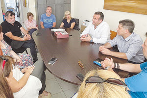 Από την επίσκεψη του υποψήφιου δημάρχου στις δομές