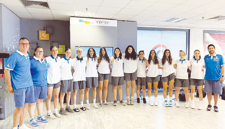 Η αποστολή της Εθνικής παγκορασίδων