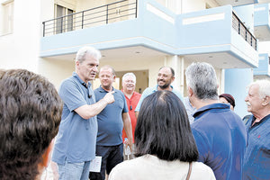 Από την περιοδεία του Αλέξη Καλοκαιρινού στον Πόρο