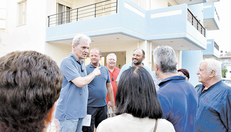 Από την περιοδεία του Αλέξη Καλοκαιρινού στον Πόρο