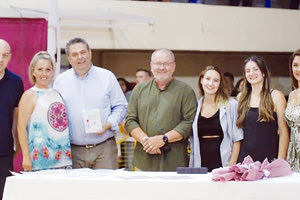 Παράγοντες του ΗΡΑ με τους κ.κ. Πιτσούλη και Βαρδαβά