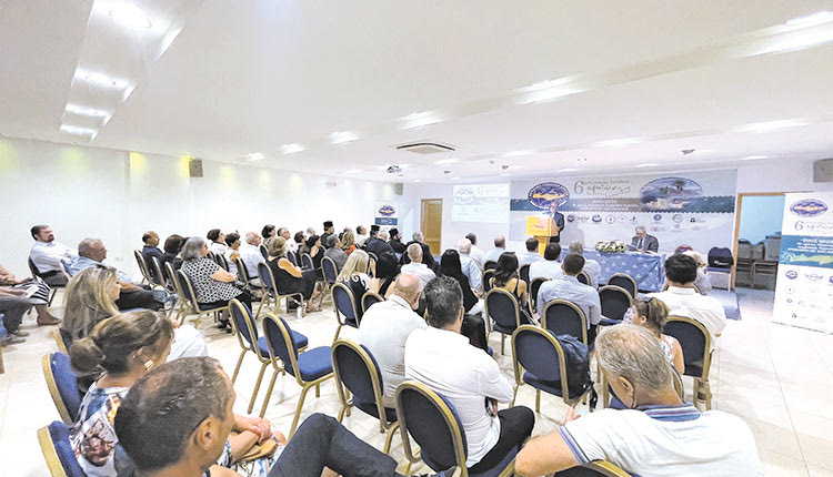 Από τις εργασίες του Συνεδρίου 
του Παγκόσμιου 
Συμβουλίου 
Κρητών 