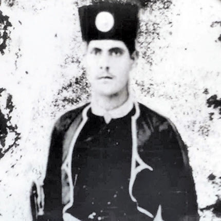 Το παλικάρι Γεώργιος Παύλου Σεϊμένης, που έδωσε το αίμα του για τη λευτεριά της Μακεδονίας στις 23 Ιουλίου 1903