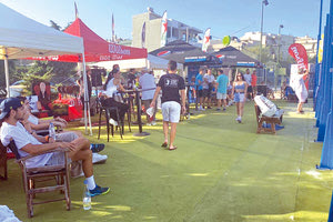 Την ώρα του επεισοδίου βρισκόταν πολύς κόσμος στο γήπεδο και τις εγκαταστάσεις