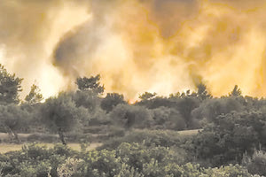 Χωρίς τέλος οι αναωπυρώσεις στη Ρόδο