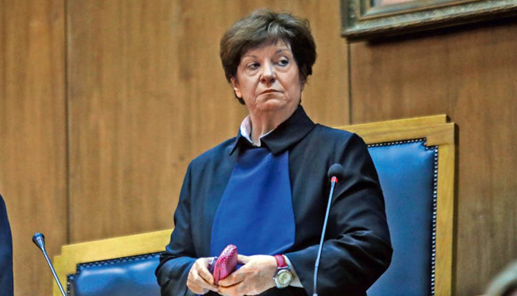 Η νέα πρόεδρος του Αρείου Πάγου