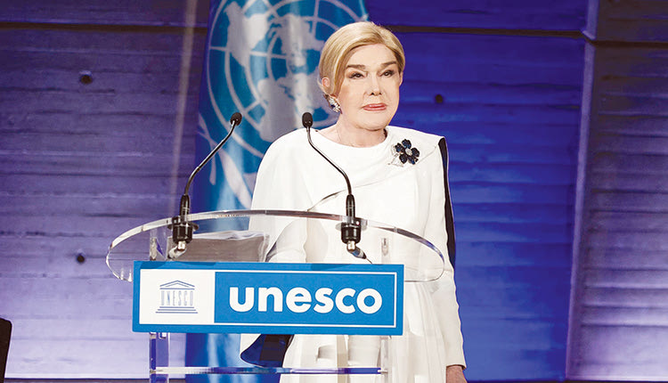 Η πρέσβειρα Καλής Θέλησης της UNESCO ήταν πάντα κοντά στους ανθρώπους 
