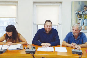 Από την παρουσίαση του ψηφοδελτίου της Λαϊκής Συσπείρωσης στο Μαλεβίζι