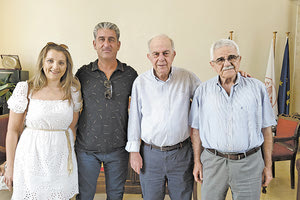 Ένας νέος υπάλληλος, ο κ. Μαρίνος Αντωνάκης, ορκίστηκε ενώπιον του δημάρχου Ηρακλείου Βασίλη Λαμπρινού.