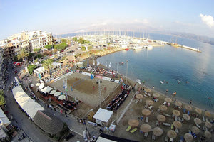 Στην όμορφη παραλία του Αγίου Νικολάου θα γίνει και φέτος η τελική φάση του πανελληνίου πρωταθλήματος Μπίτς Βόλεϊ