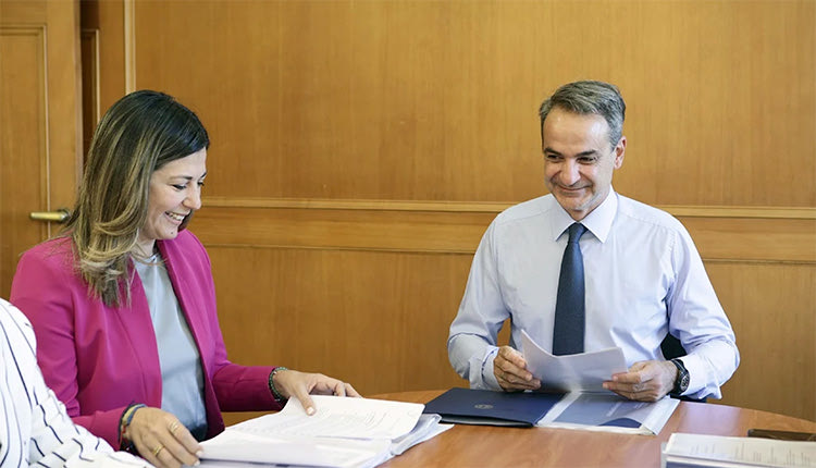 Στιγμιότυπο από τη χθεσινή συνάντηση